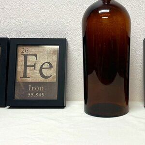 FE Iron from periodic table
